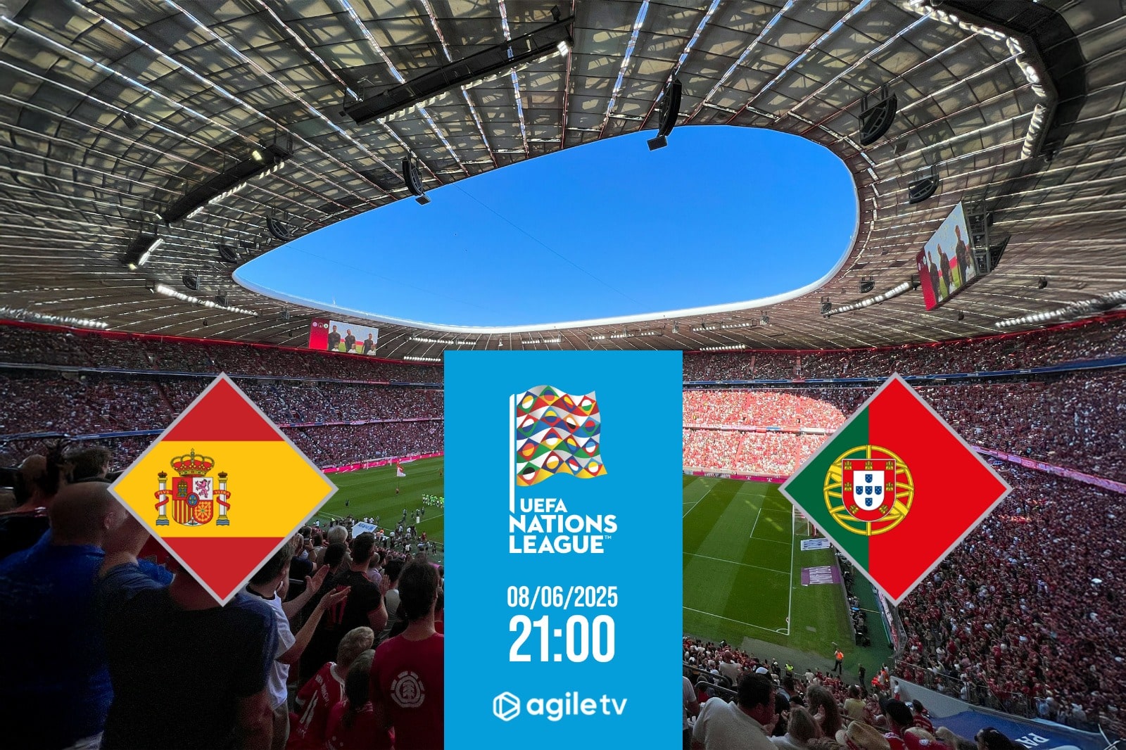 Disfruta de la EURO femenina 2025 con Agile TV