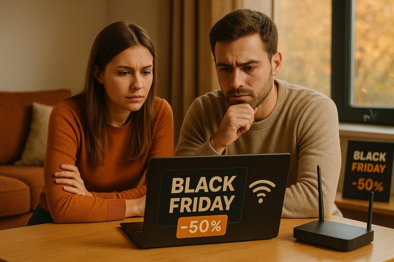 5 errores al contratar internet durante el Black Friday y por qué un operador local puede interesarte