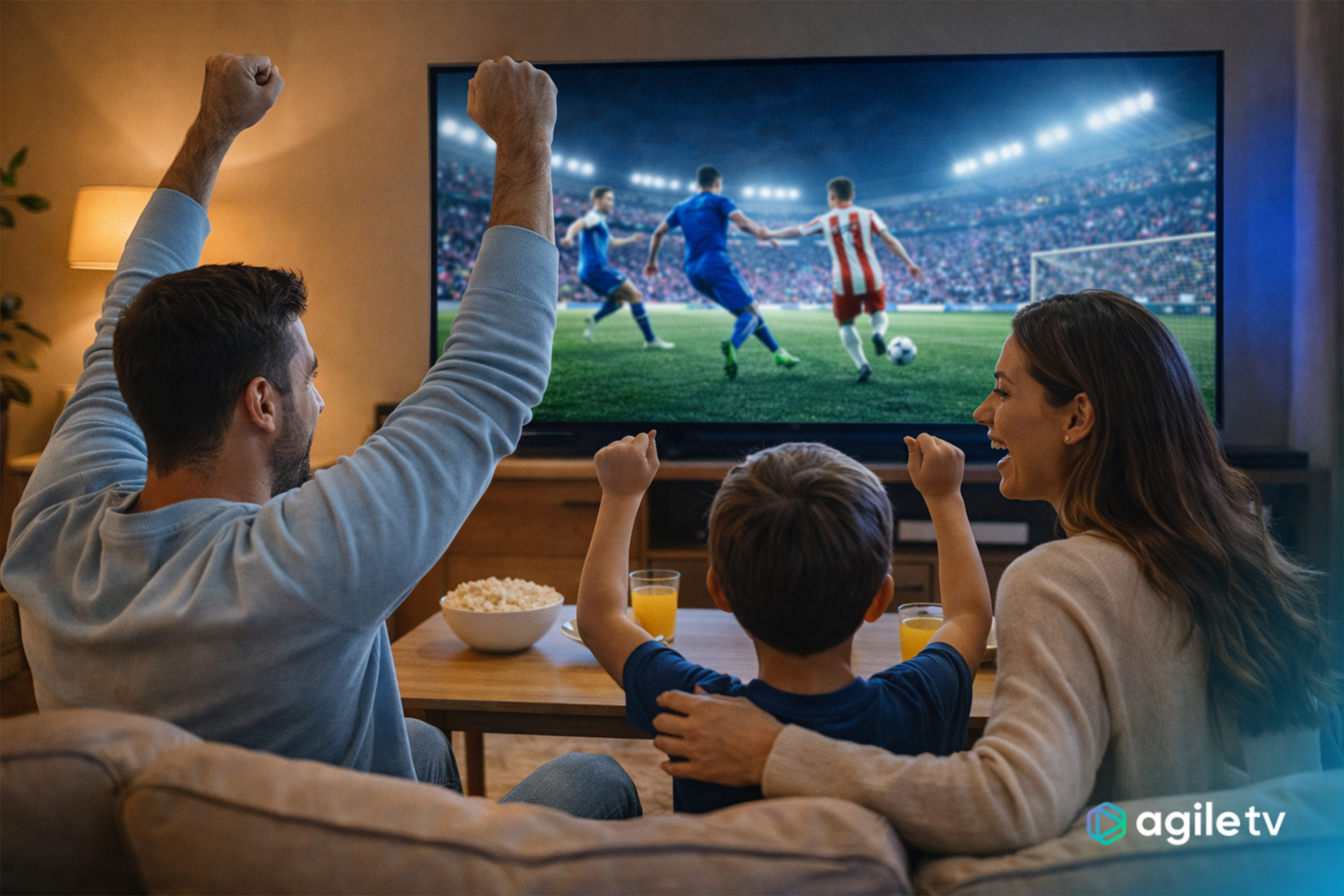 Fútbol en abierto con Agile TV