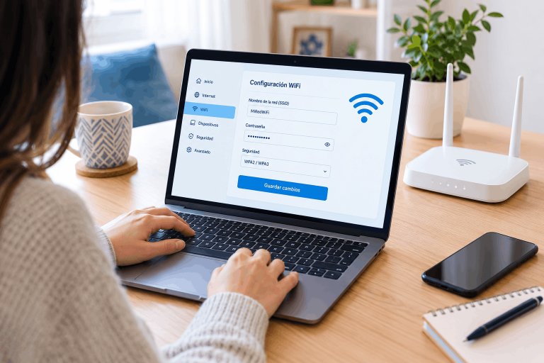 Cómo cambiar la contraseña del WiFi